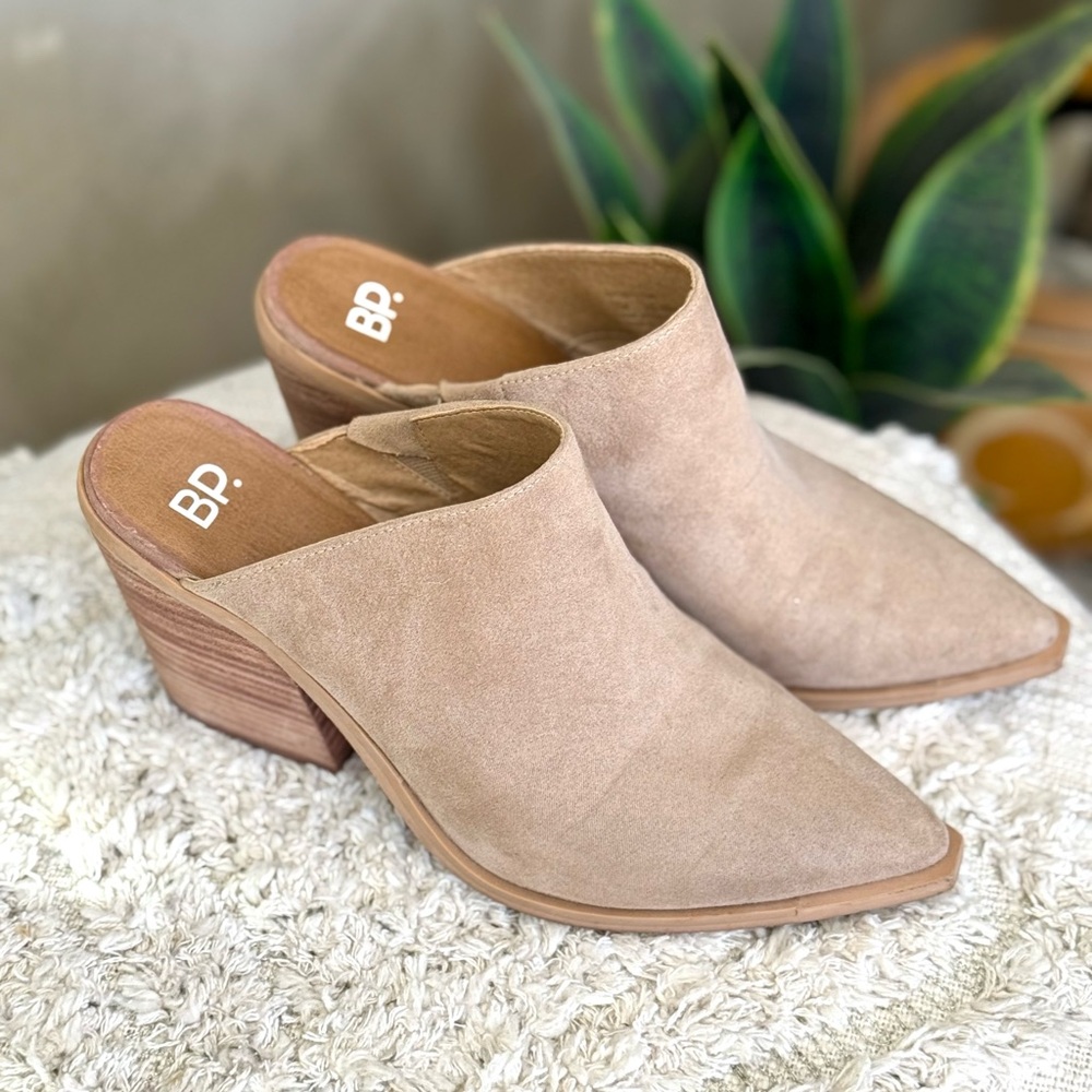 BP Hailey Mule Tan Size 7 - Picture 2 of 5